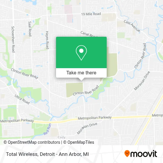 Total Wireless map