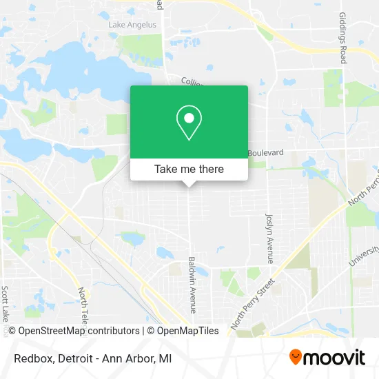 Redbox map