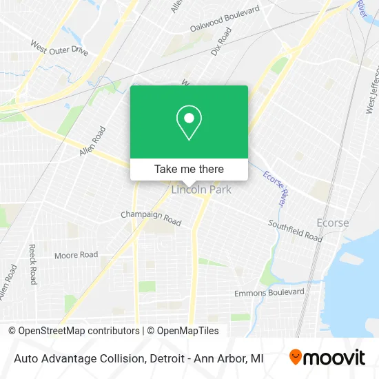 Auto Advantage Collision map