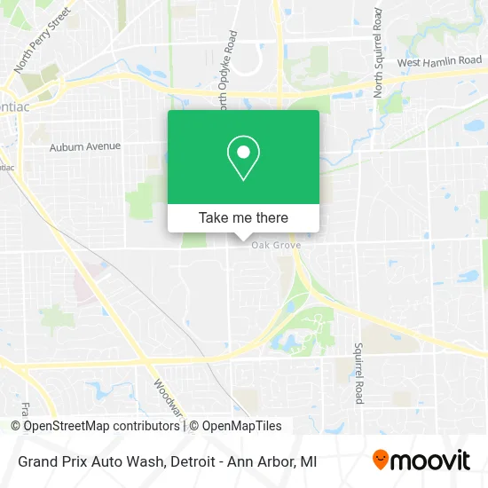 Grand Prix Auto Wash map