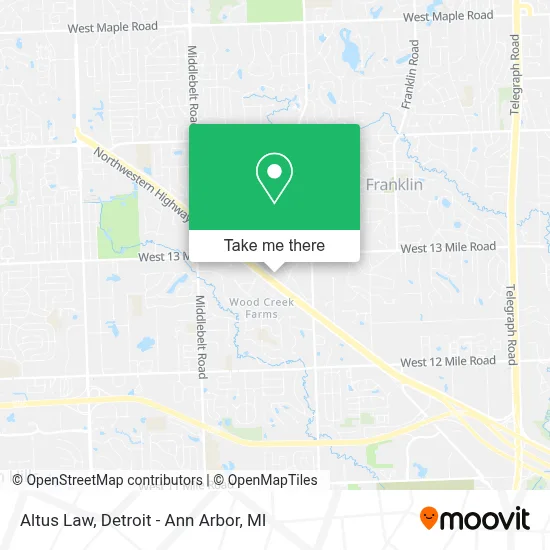 Altus Law map
