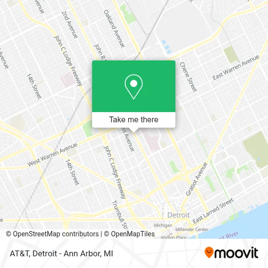 At&T map