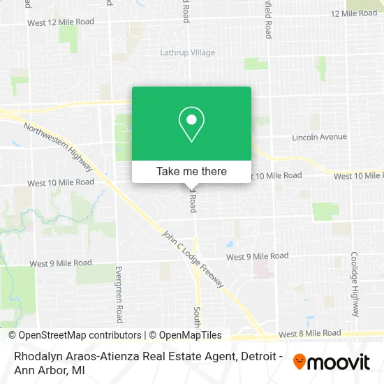 Rhodalyn Araos-Atienza Real Estate Agent map