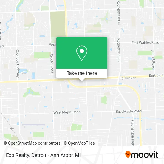 Exp Realty map