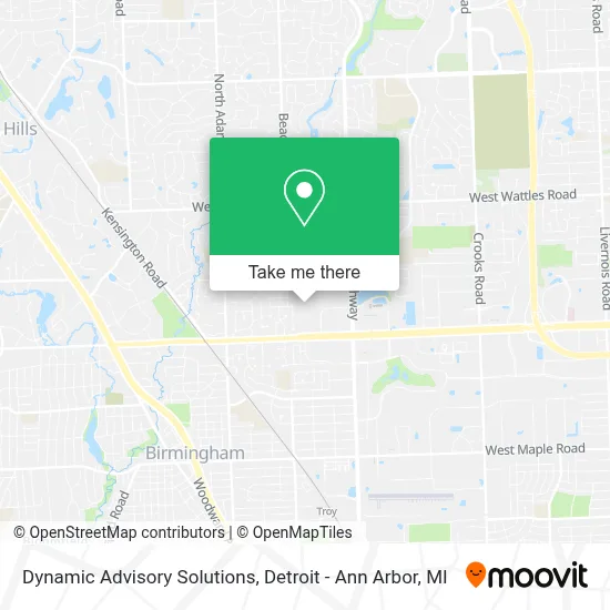 Dynamic Advisory Solutions map