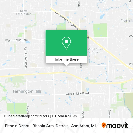 Bitcoin Depot - Bitcoin Atm map