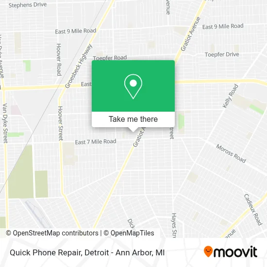 Quick Phone Repair map
