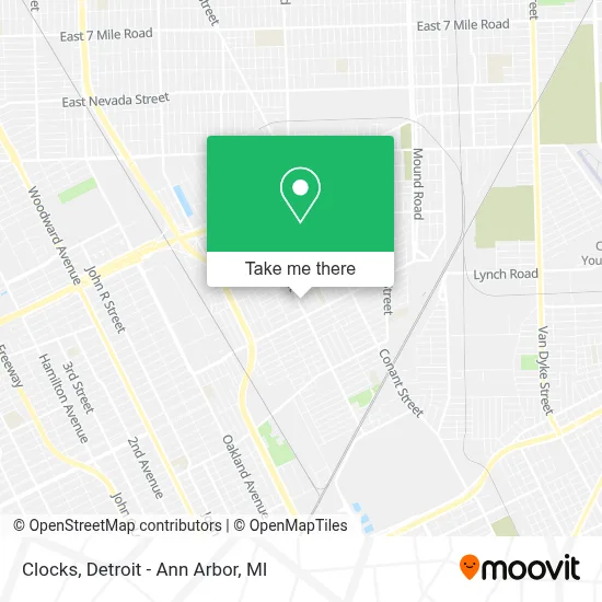 Clocks map