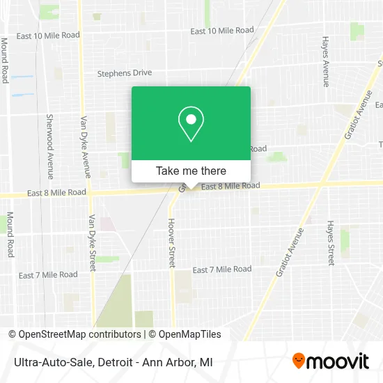 Ultra-Auto-Sale map