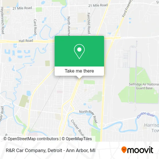 R&R Car Company map