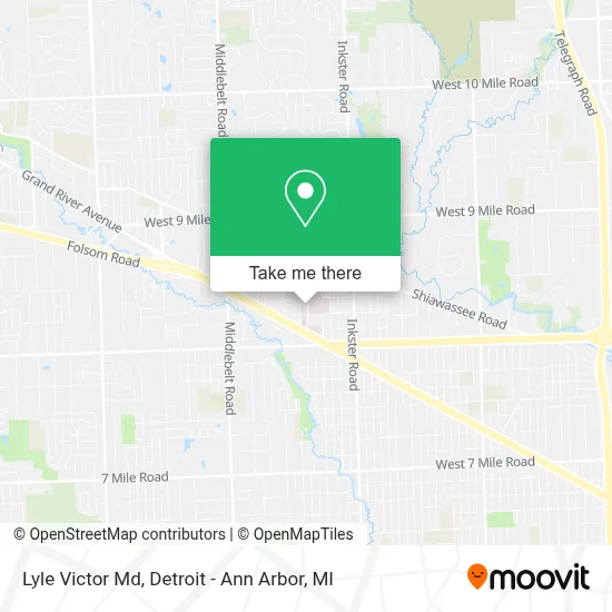 Lyle Victor Md map