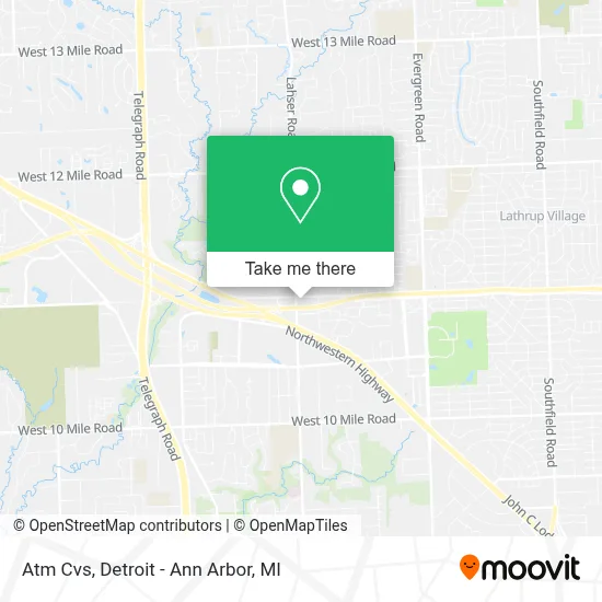 Atm Cvs map