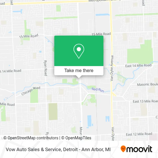 Vow Auto Sales & Service map