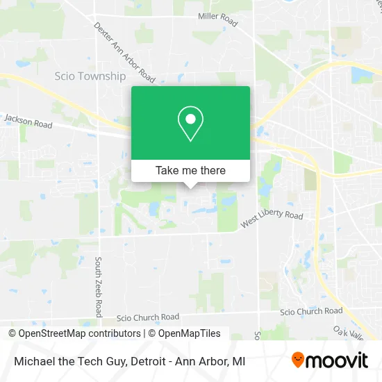 Michael the Tech Guy map