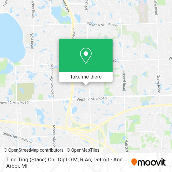 Ting Ting (Stace) Chi, Dipl O.M, R.Ac map