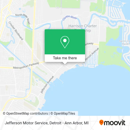 Jefferson Motor Service map