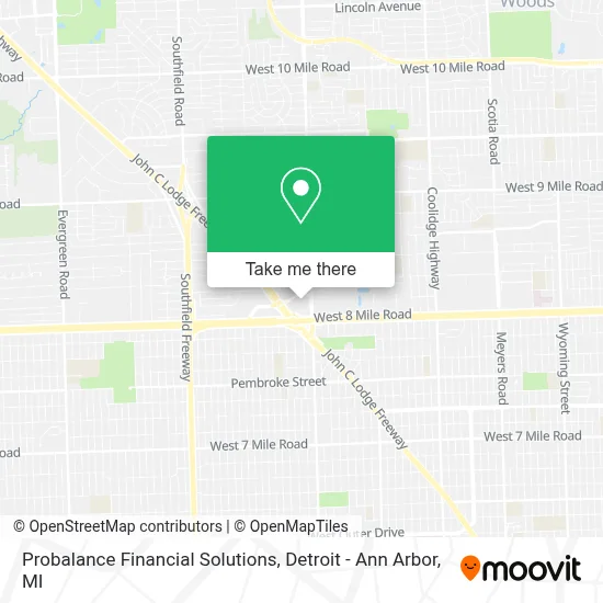 Probalance Financial Solutions map
