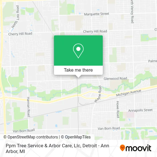 Ppm Tree Service & Arbor Care, Llc map