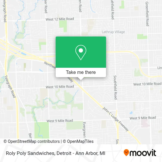 Roly Poly Sandwiches map