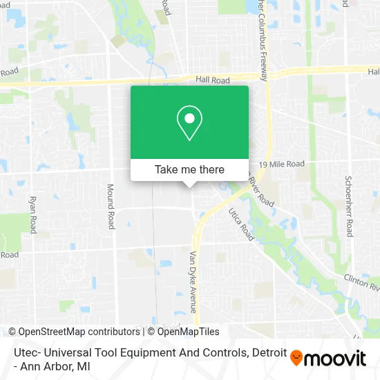 Utec- Universal Tool Equipment And Controls map