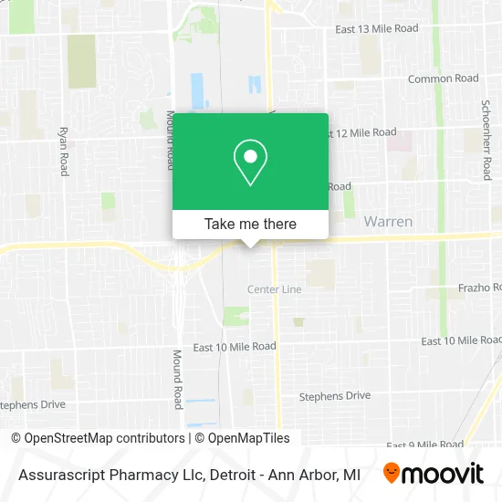 Assurascript Pharmacy Llc map