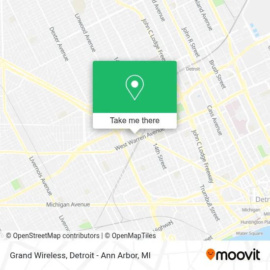 Grand Wireless map