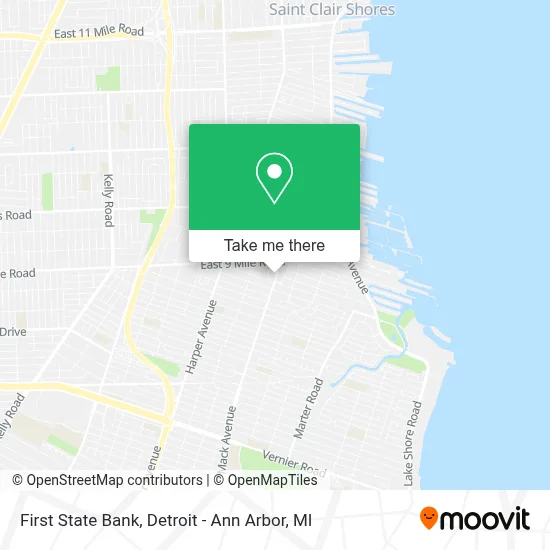 First State Bank map