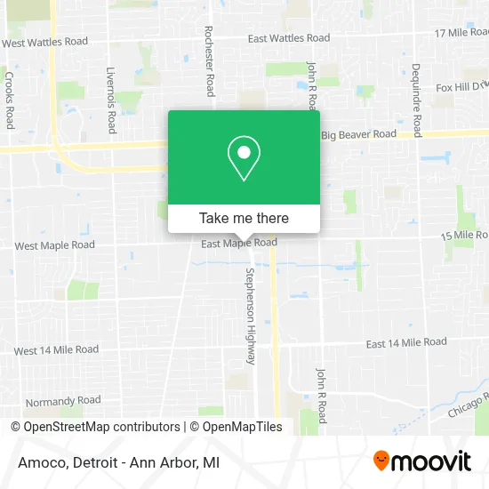 Amoco map