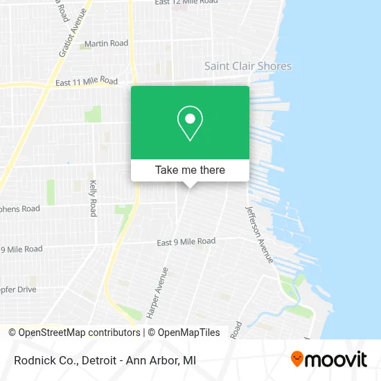 Rodnick Co. map