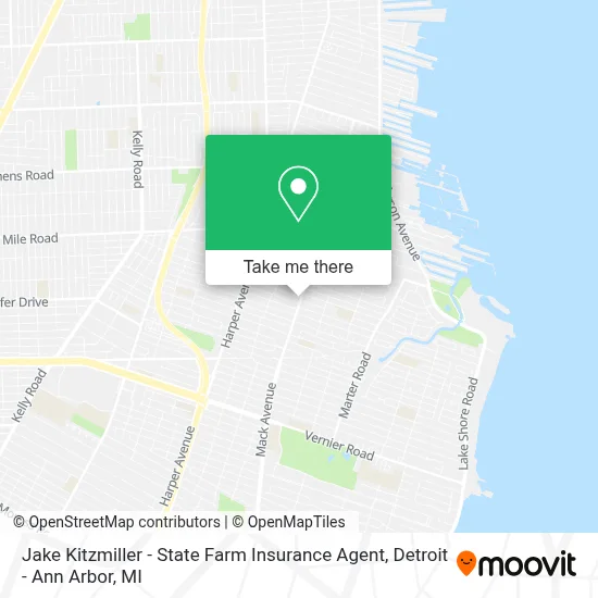 Jake Kitzmiller - State Farm Insurance Agent map