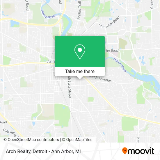 Arch Realty map