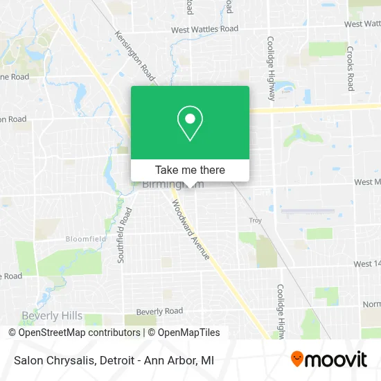 Salon Chrysalis map