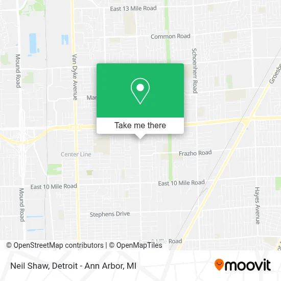 Neil Shaw map