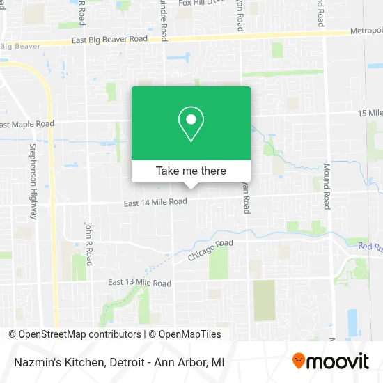 Nazmin's Kitchen map