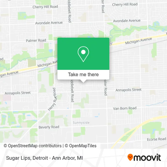 Sugar Lips map