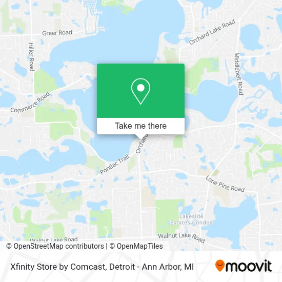 Xfinity Store by Comcast map