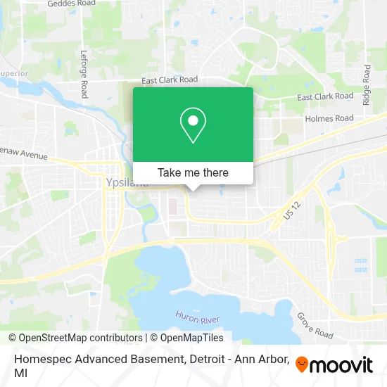 Homespec Advanced Basement map