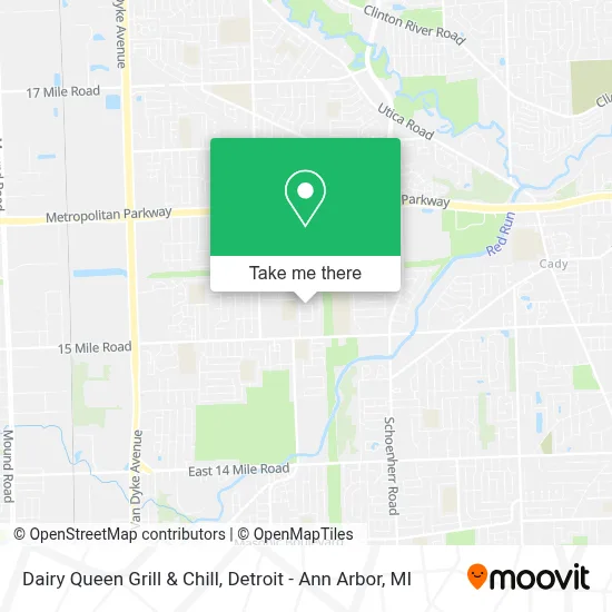 Dairy Queen Grill & Chill map