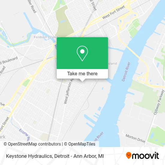 Keystone Hydraulics map
