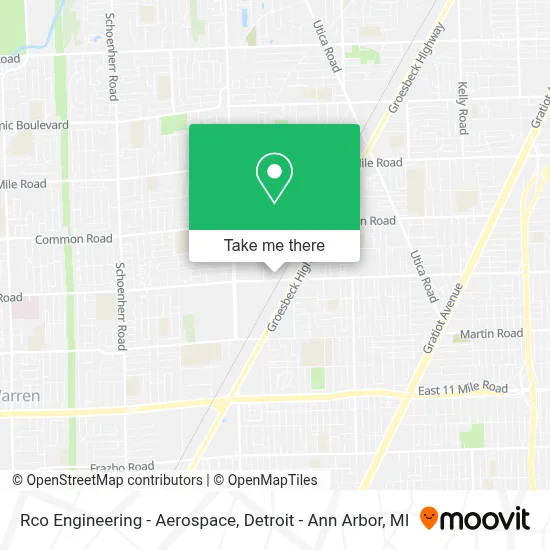 Rco Engineering - Aerospace map