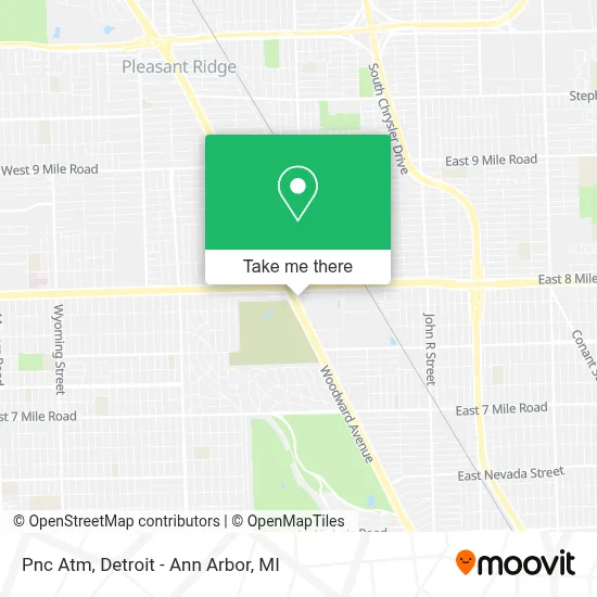 Pnc Atm map