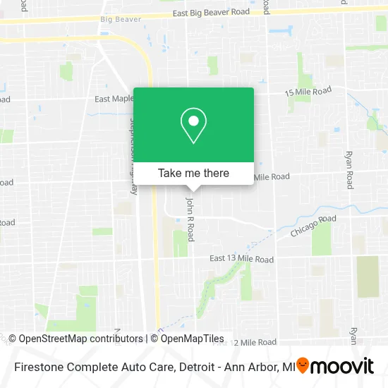 Firestone Complete Auto Care map