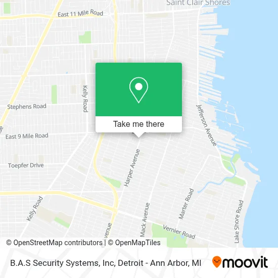 B.A.S Security Systems, Inc map