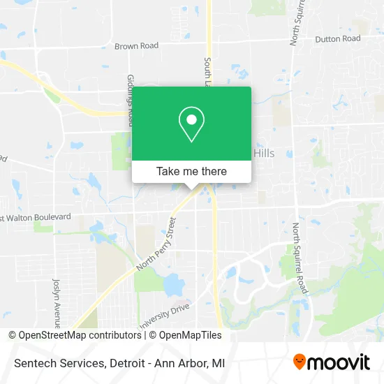 Sentech Services map