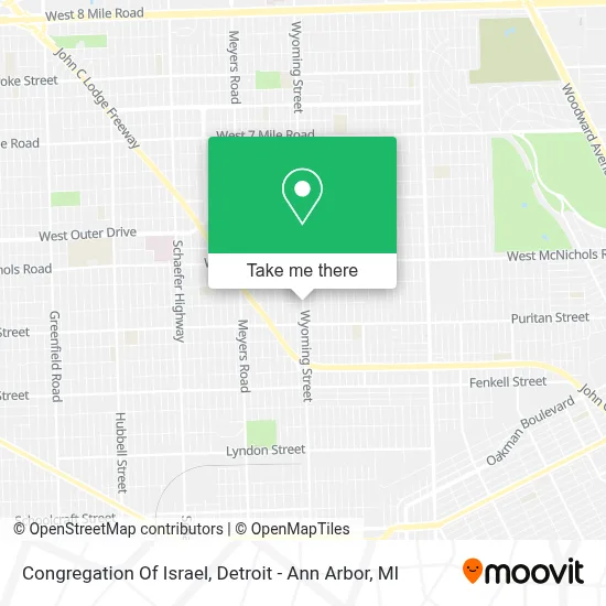 Congregation Of Israel map