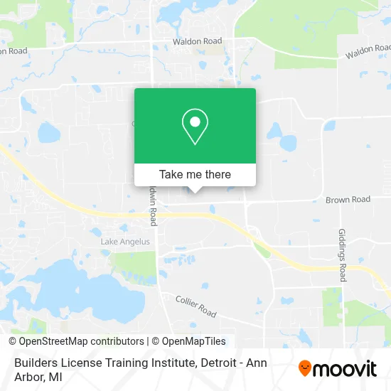 Builders License Training Institute map