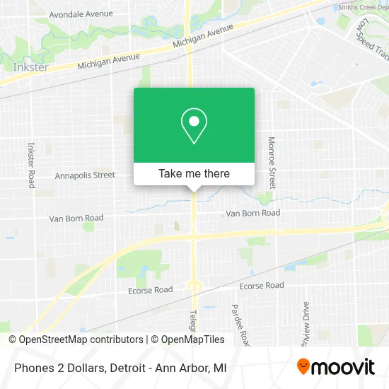 Phones 2 Dollars map