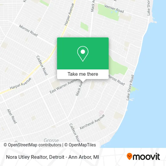 Nora Utley Realtor map