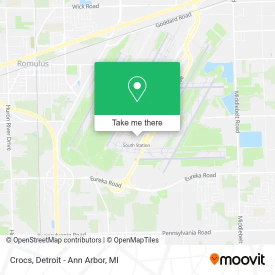Crocs map