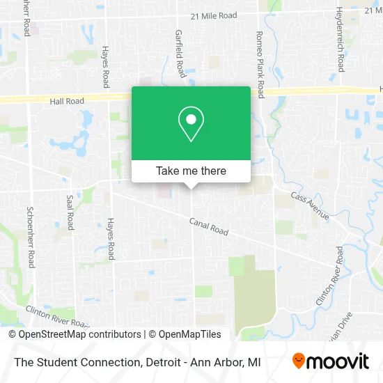 The Student Connection map